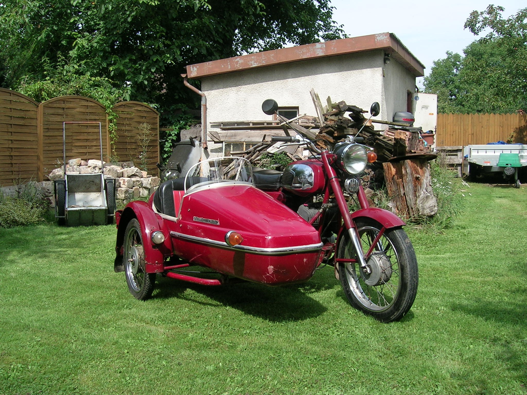 Jawa - 634 sidecar